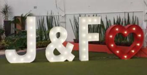 Letra gigante (espessura 10 cm) - Imagem 4