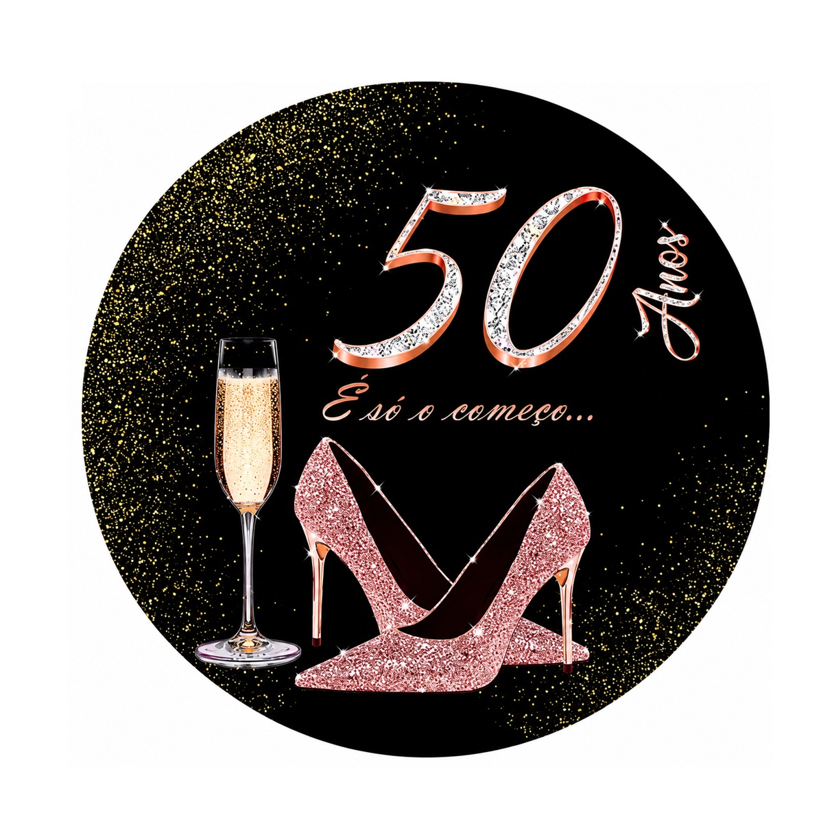 Capa para arco redondo    50 ANOS