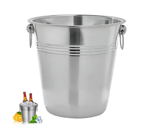 Champanheira em inox 4 L     9*