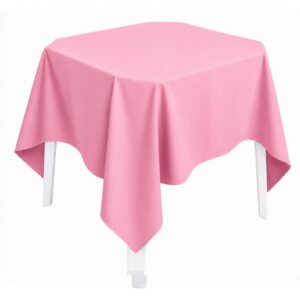 Toalha Quadrada Rosa         15*