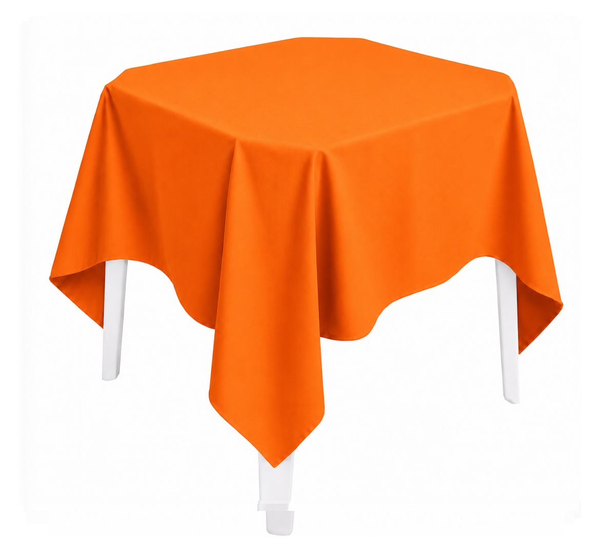 Toalha Quadrada Laranja      2*