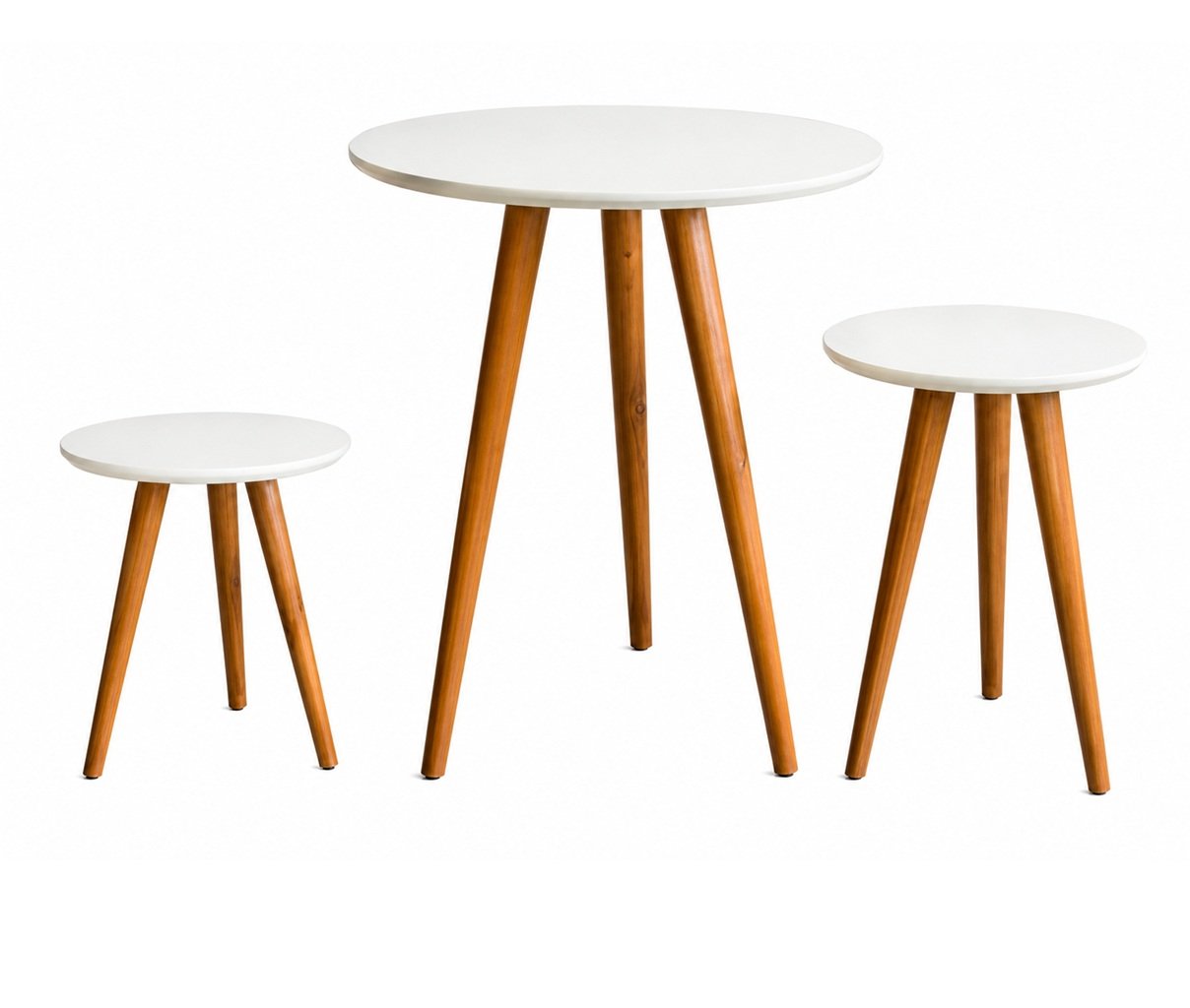 Mesa pé palito  trio  1*