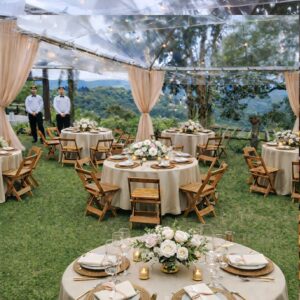 Kit redondo bar 7 lugares