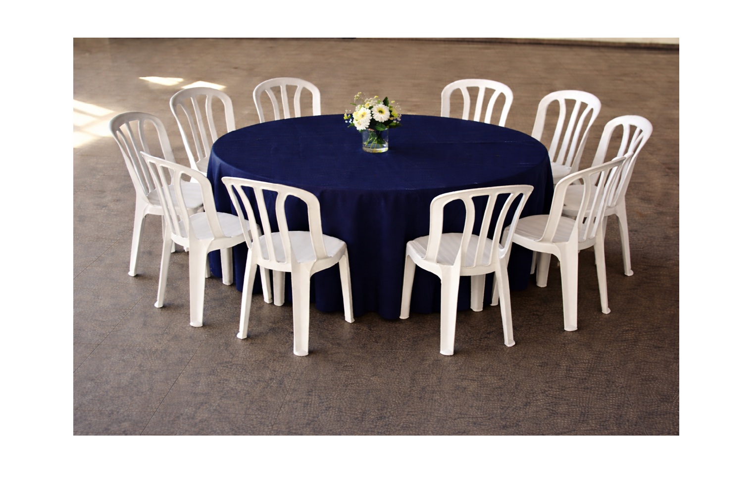 Kit redondo plástico 10 lugares