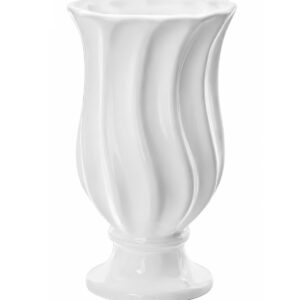Vaso Torcido Branco 23 cm     2*