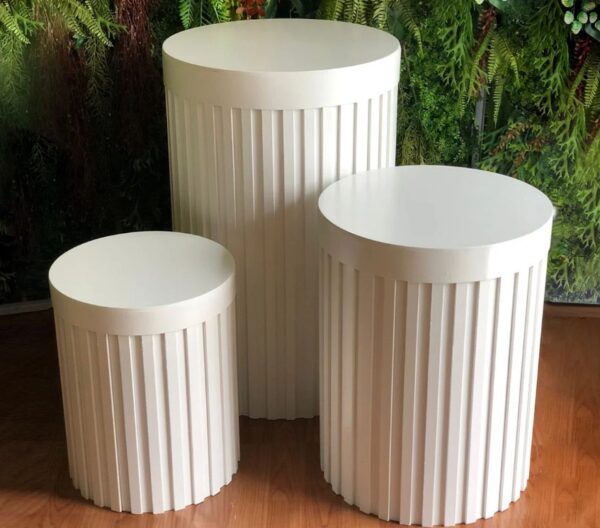 Trio Cilindros Ripados