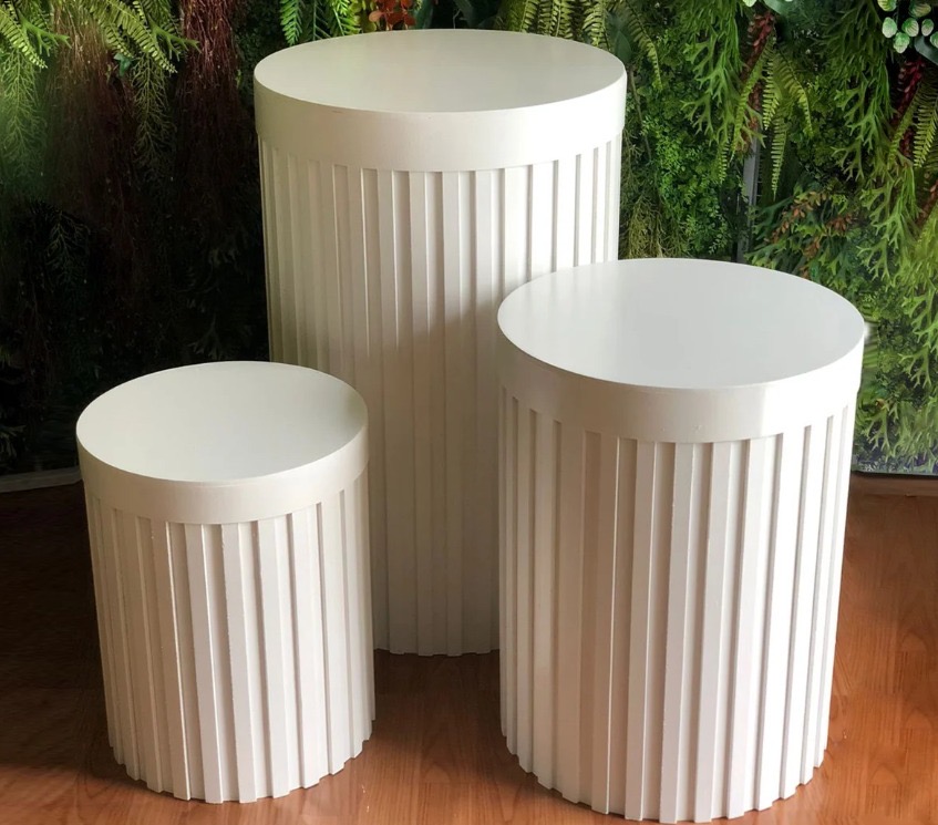 Trio Cilindros Ripados