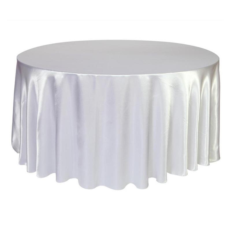 Toalha redonda Oxford  (3m)  - Prata