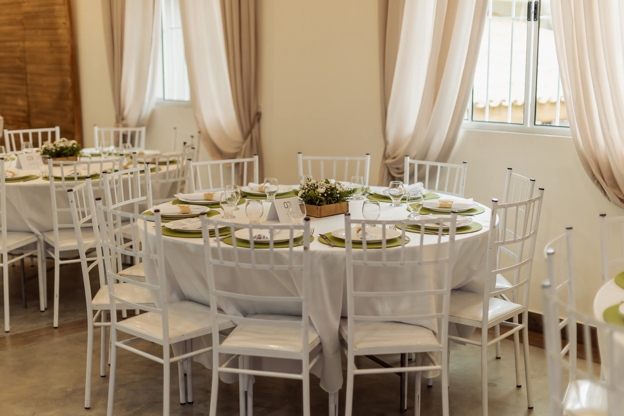 Kit redondo ferro 10 lugares