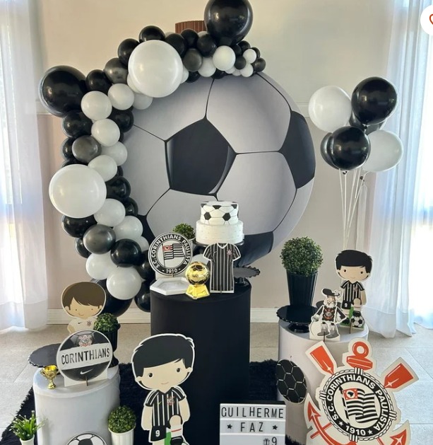 Mesa bolo Corinthians