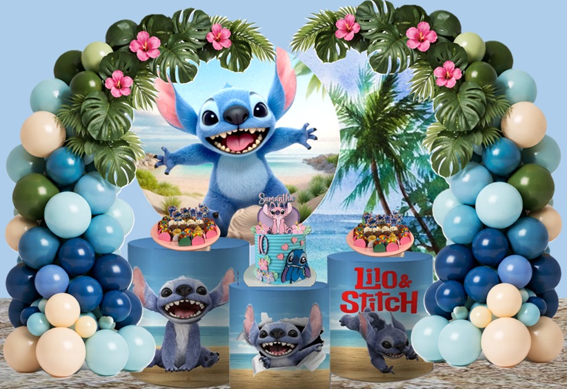 Mesa bolo Stitch