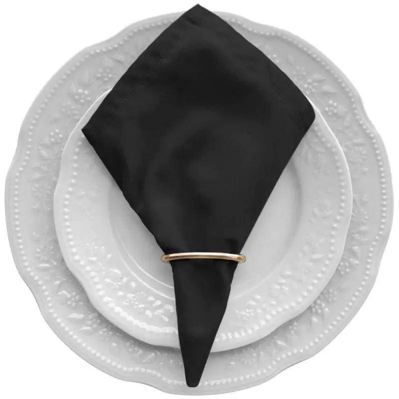 Guardanapo Preto     *80