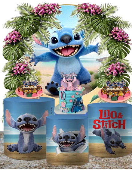 Mesa bolo Stitch - Imagem 2