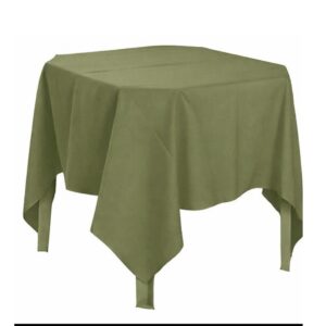 Toalha Quadrada Verde Oliva 14*