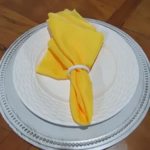 Guardanapo amarelo 30*