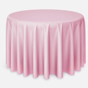 Toalha redonda Oxford (2,80m) - ROSA