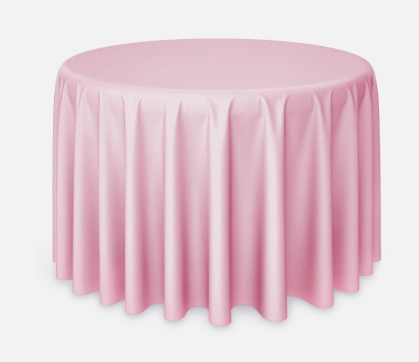 Toalha redonda Oxford (2,80m) - ROSA 5*