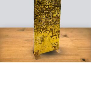 Painel Shimmer Dourado 2 x 1 m
